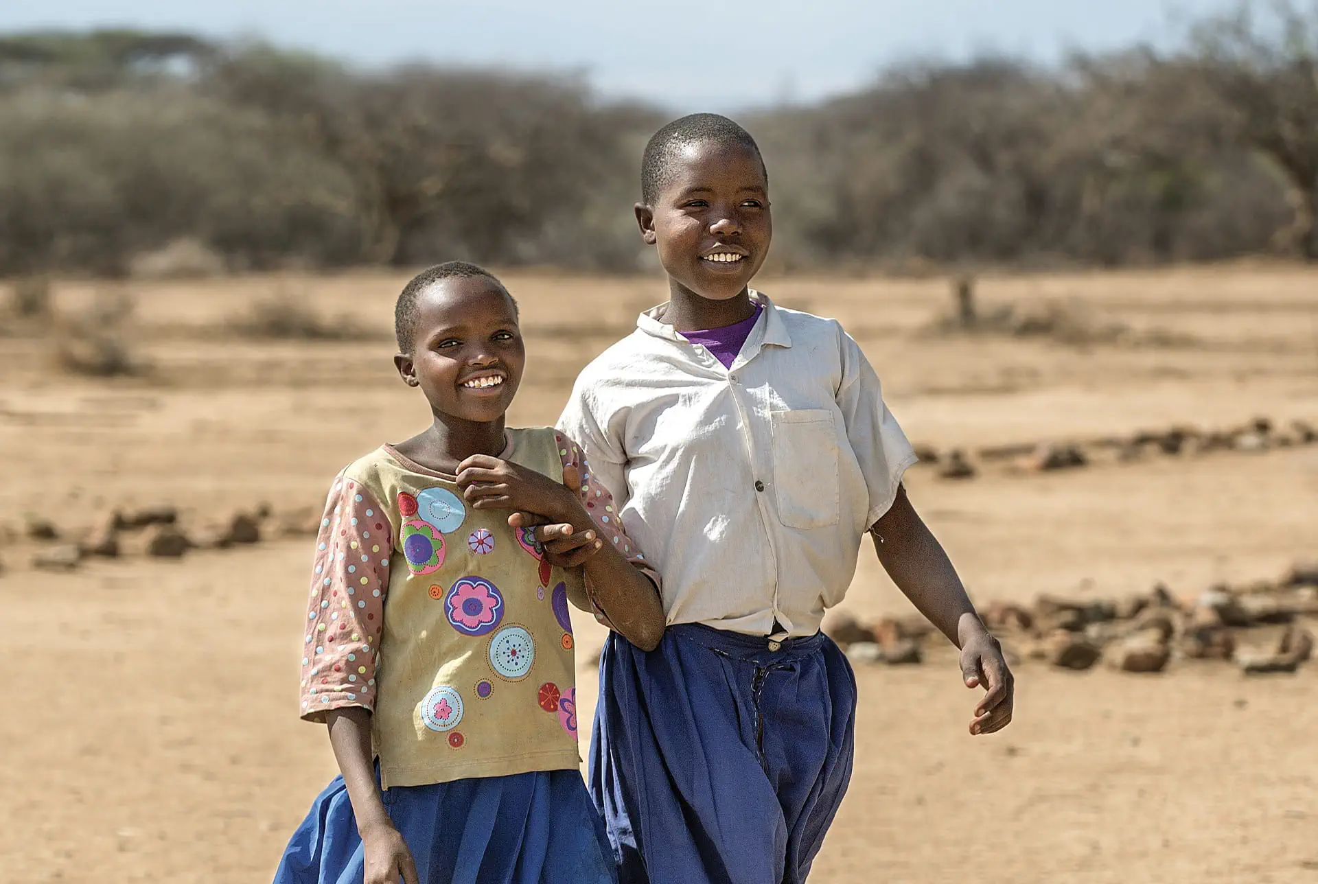 Meisjes uit Afrika